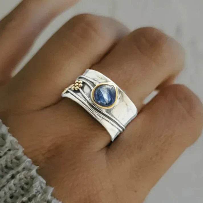 Bree - Bague Bohémienne avec Gemmes