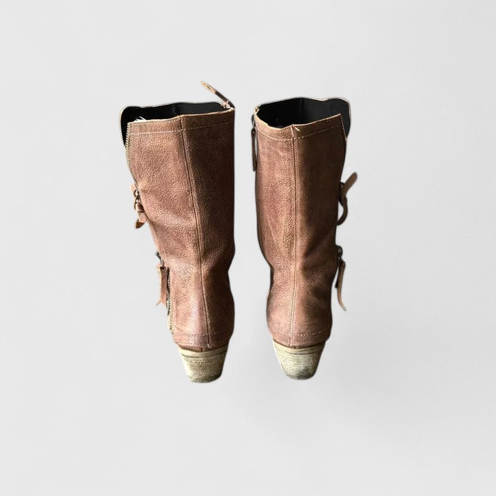 Bottes western femme orthopédiques confort – Elarisse – vue 5