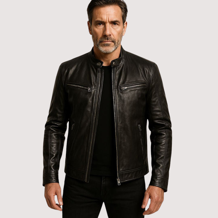 Lukas - Veste en cuir pour homme