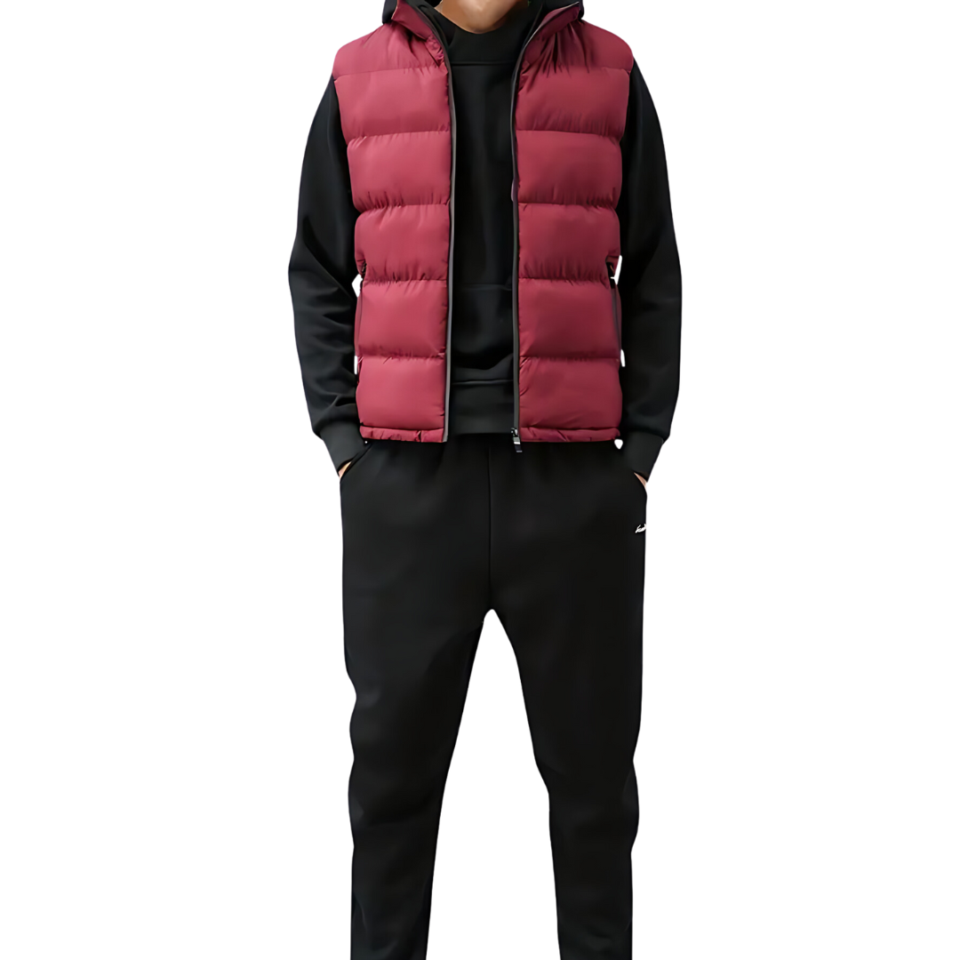 Gilet matelassé sans manches homme à poches – Outdoor – vue 7