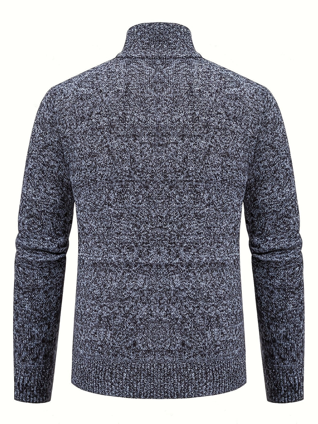 Cardigan zippé homme en maille torsadée à col montant – Henrik – vue 27