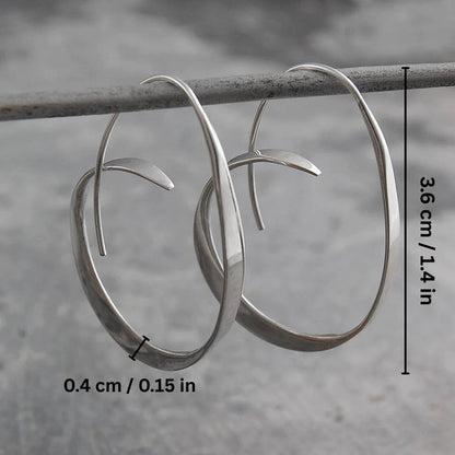 Boucles d'oreilles en spirale époustouflantes