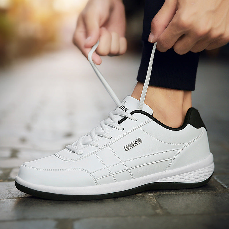 Chaussures homme orthopédiques de maintien imperméables – ArchEase – Blanc