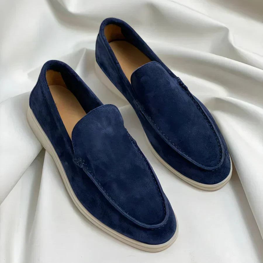 Mocassins femme classiques raffinés – Marina – Bleu marine
