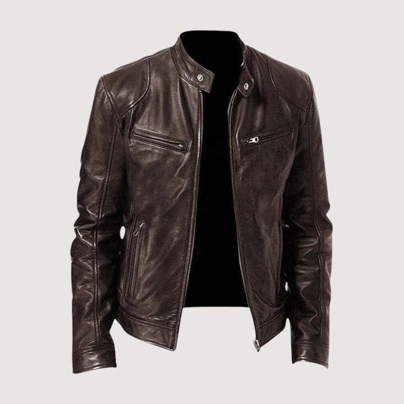 Lukas - Veste en cuir pour homme