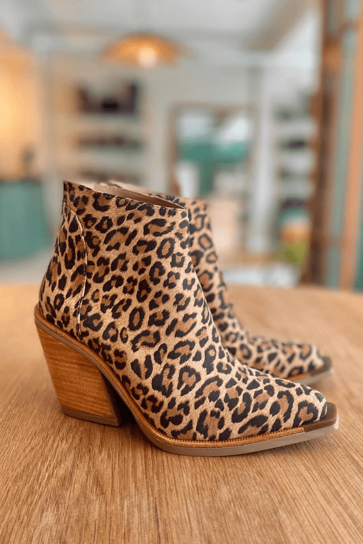 Bottes cowboy femme à bout pointu et talon robuste – Ava