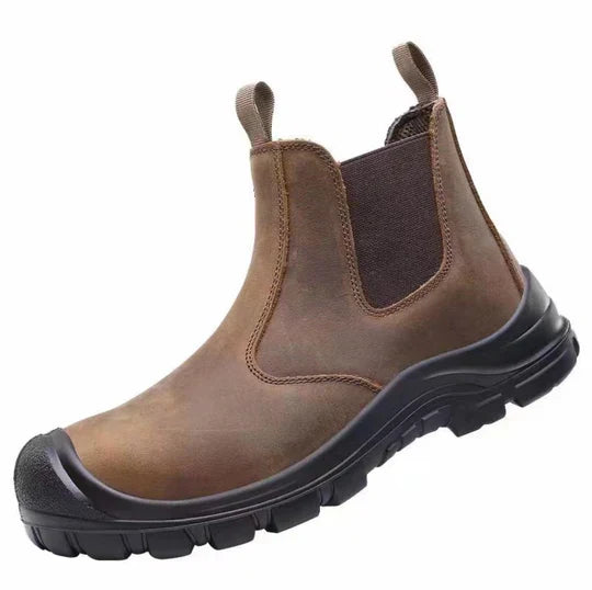 Bottines de sécurité orthopédiques en cuir – FlexToe – vue 5