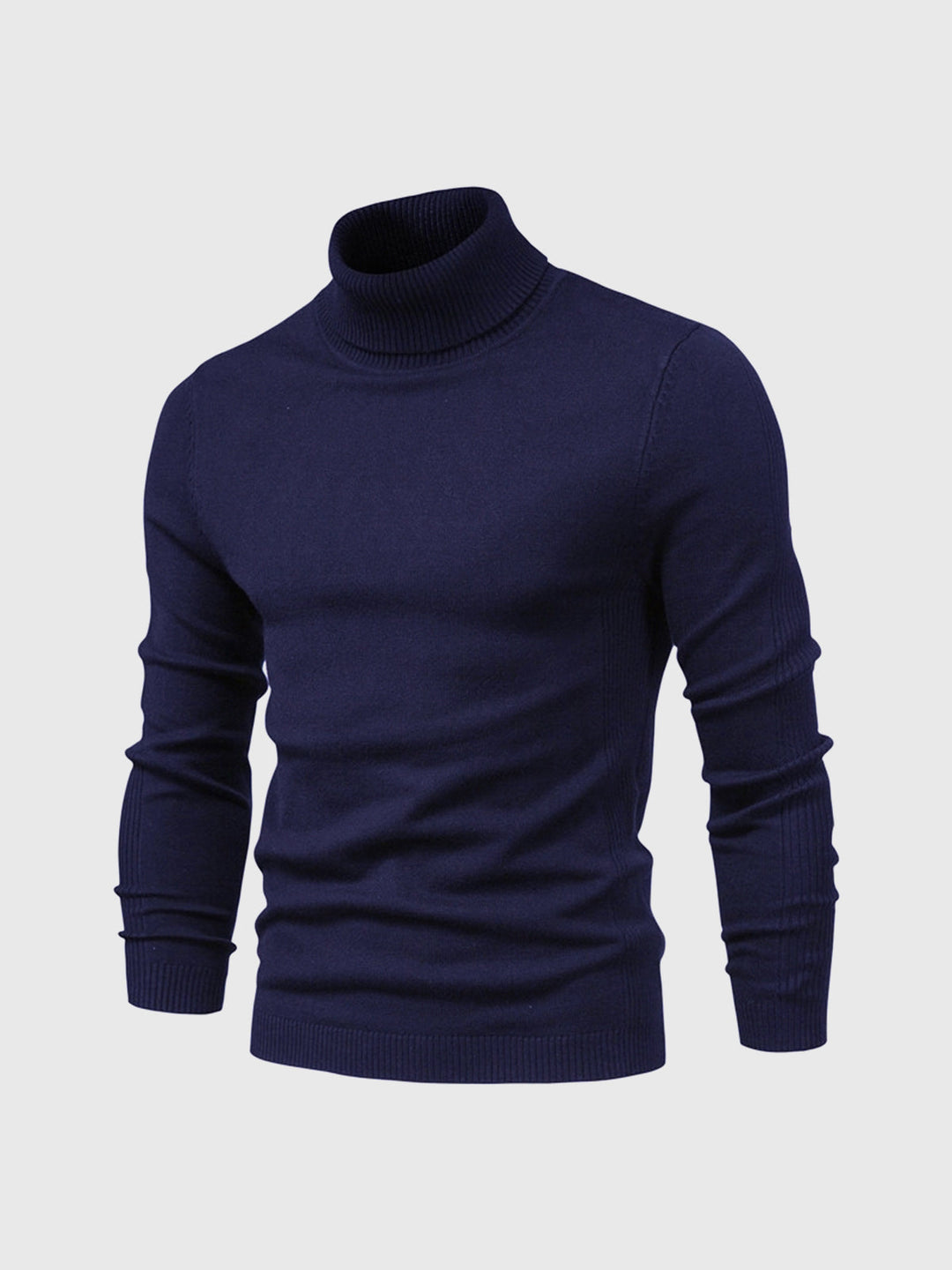 Pull col roulé homme en coton doux coupe ajustée – Bastien – vue 10