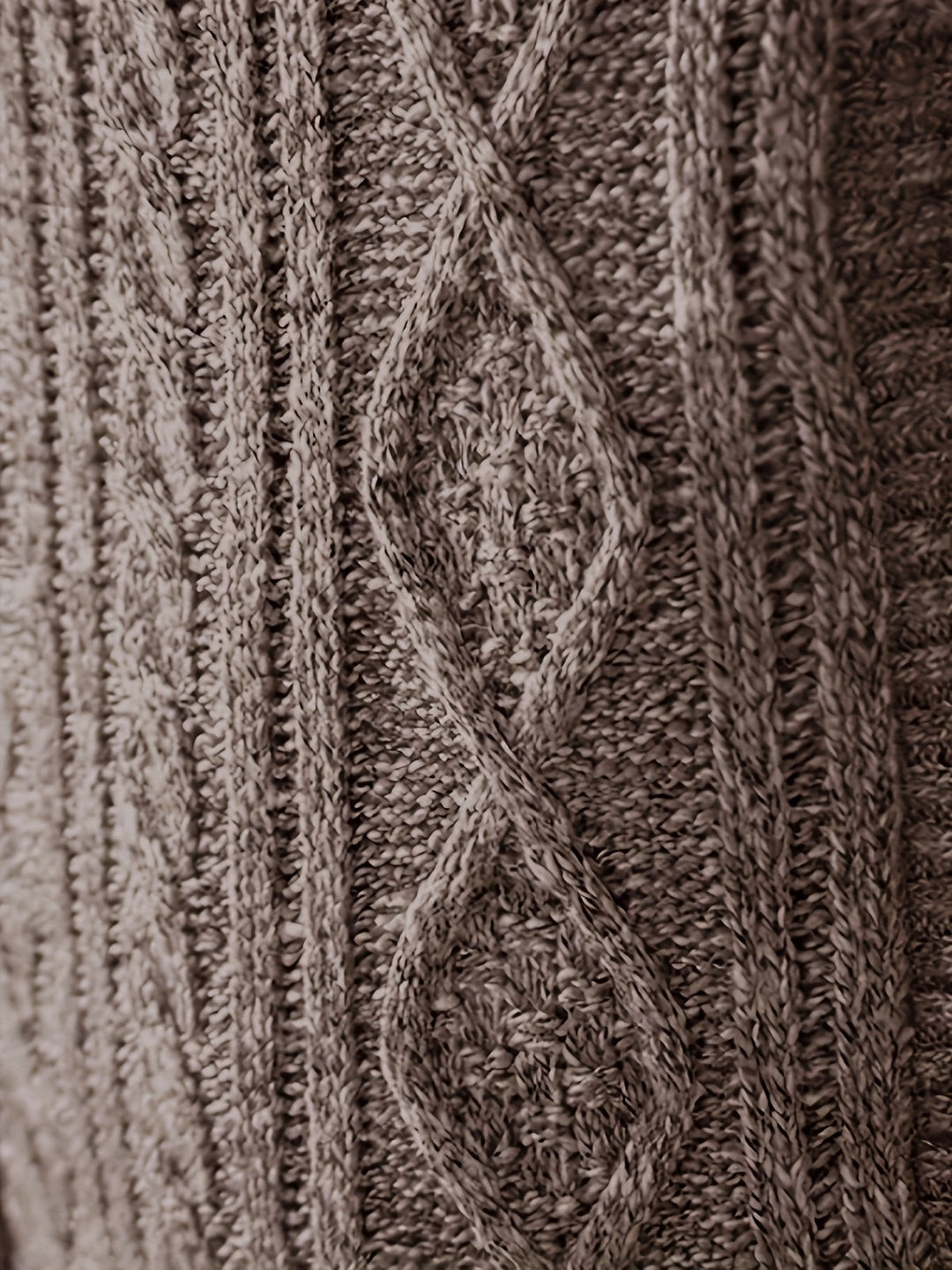 Cardigan zippé homme en maille torsadée à col montant – Henrik – vue 23
