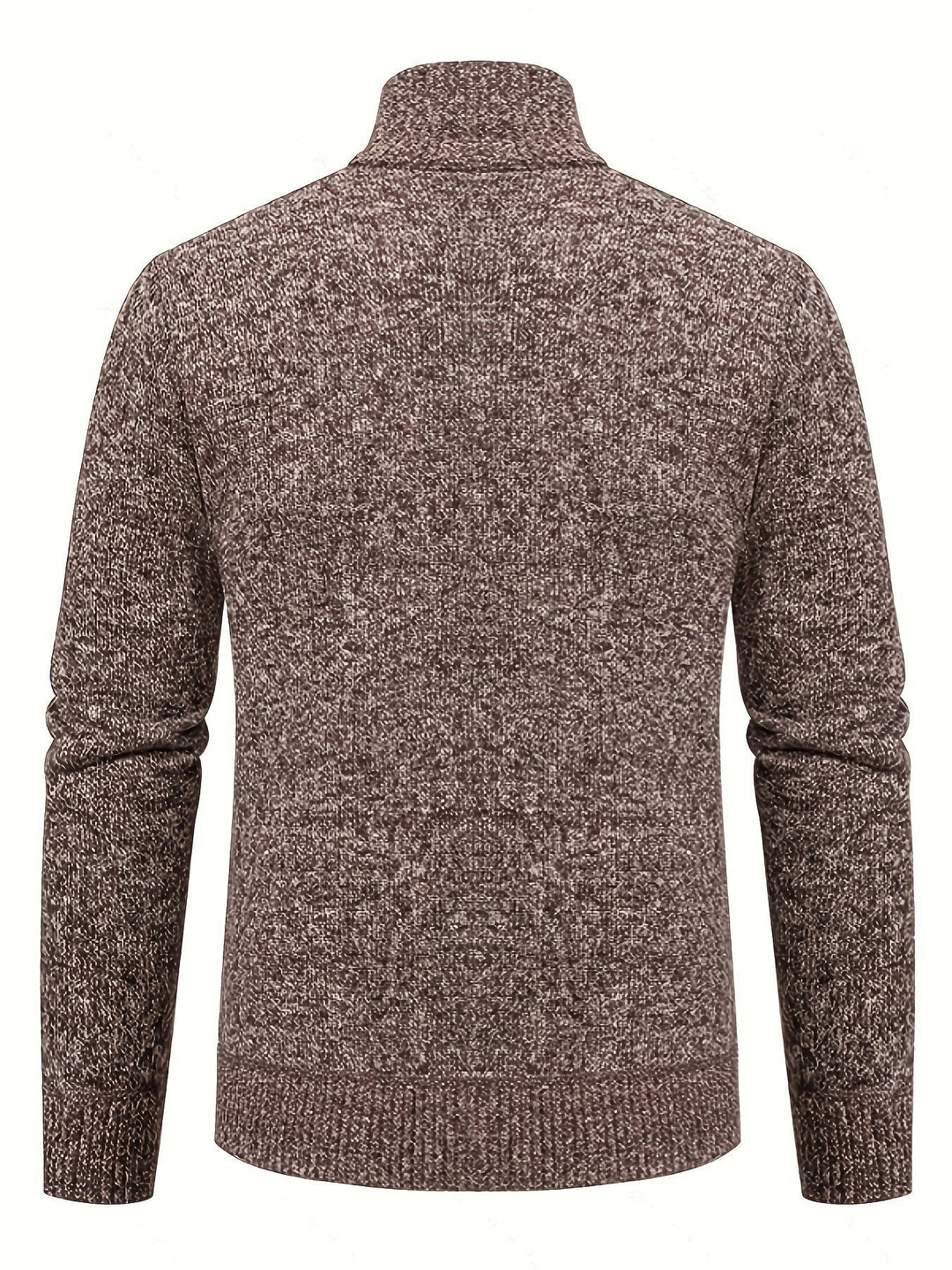 Cardigan zippé homme en maille torsadée à col montant – Henrik – vue 21