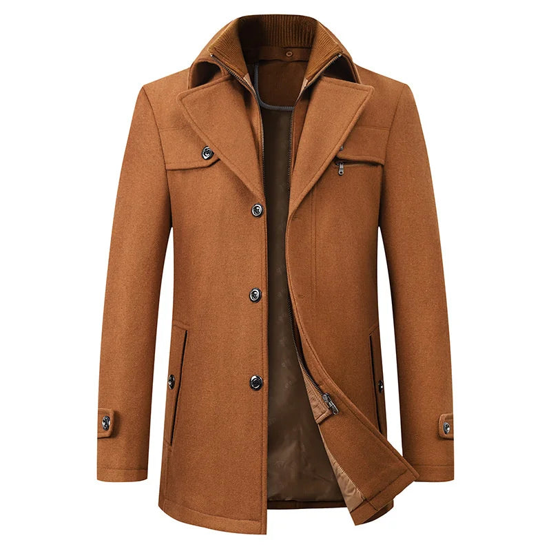 Manteau d'hiver homme imperméable pour le bureau et le quotidien – Business – vue 5