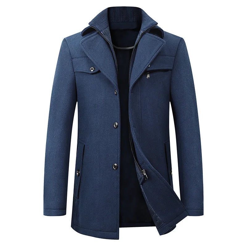 Manteau d'hiver homme imperméable pour le bureau et le quotidien – Business – vue 3