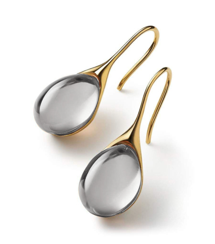 Radiant - Boucles d'oreilles en forme de goutte de cristal
