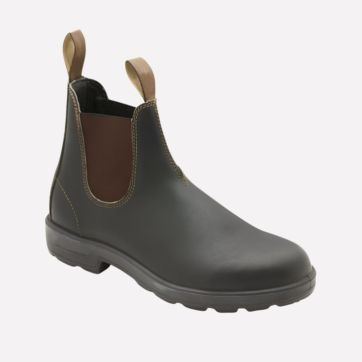 Bottines Chelsea unisexes à enfiler – Oscar – Gris