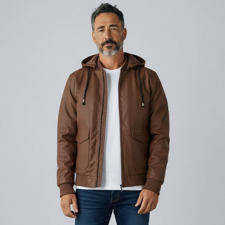 Marziano – Élégante Veste en Cuir