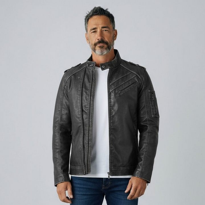 Motor – Élégante Veste en Cuir