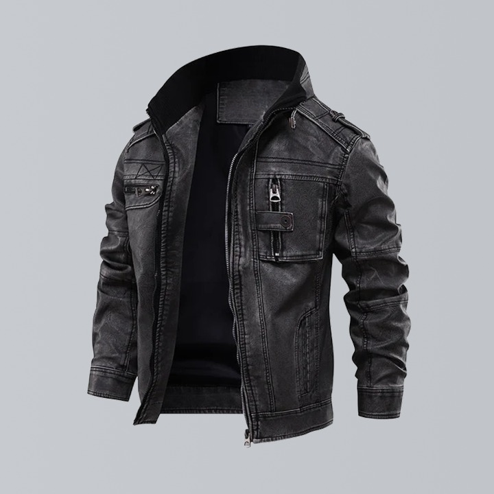 Bonanza – Élégante Veste en Cuir