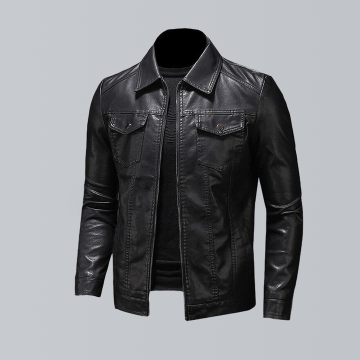 Alessandro – Élégante Veste en Cuir
