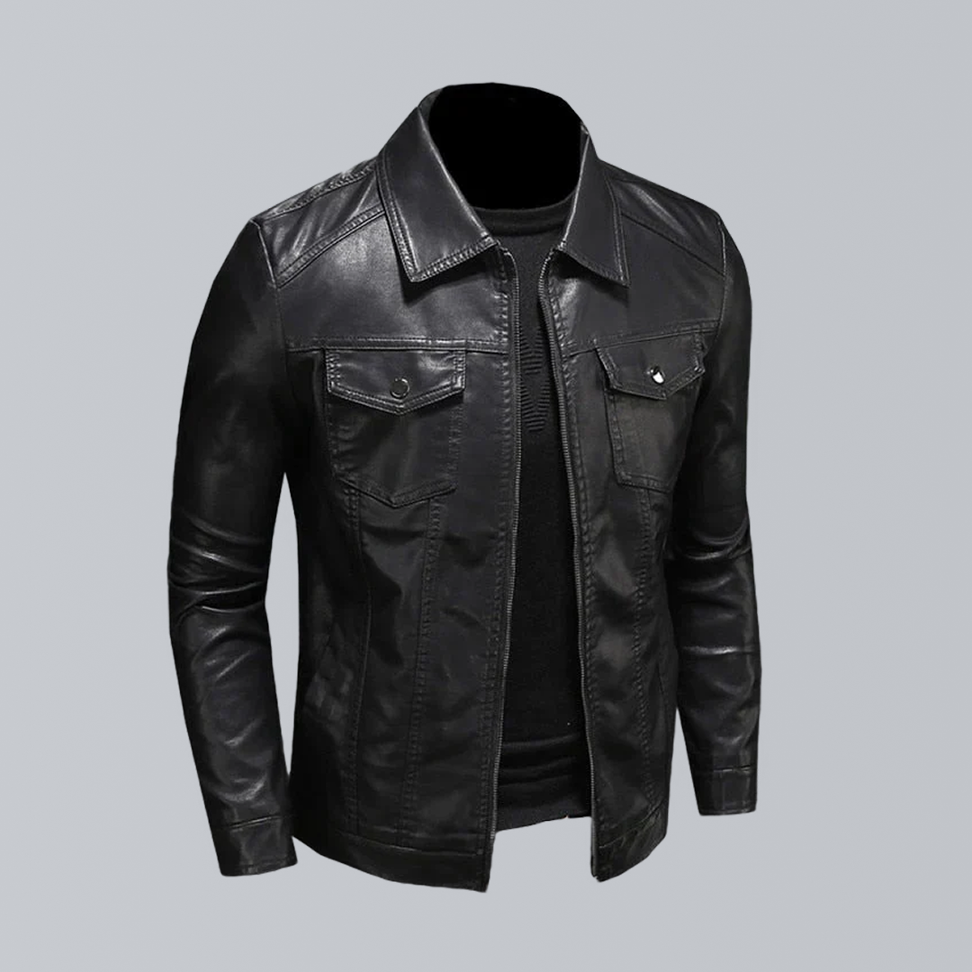 Alessandro – Élégante Veste en Cuir
