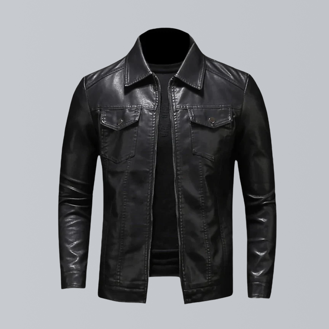 Alessandro – Élégante Veste en Cuir