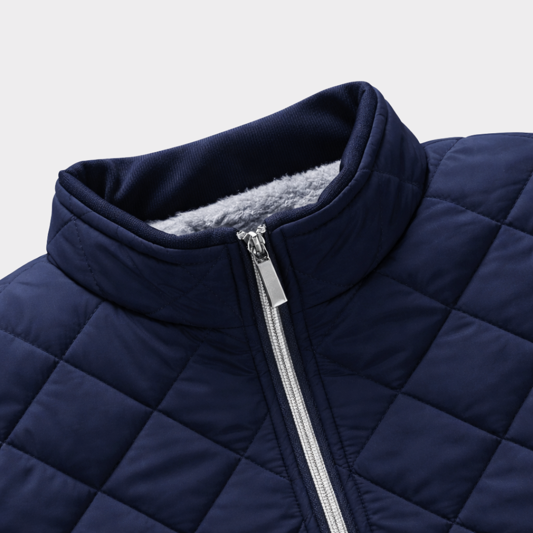 Veste d'hiver homme matelassée classique et chaude – Gaspard – vue 6
