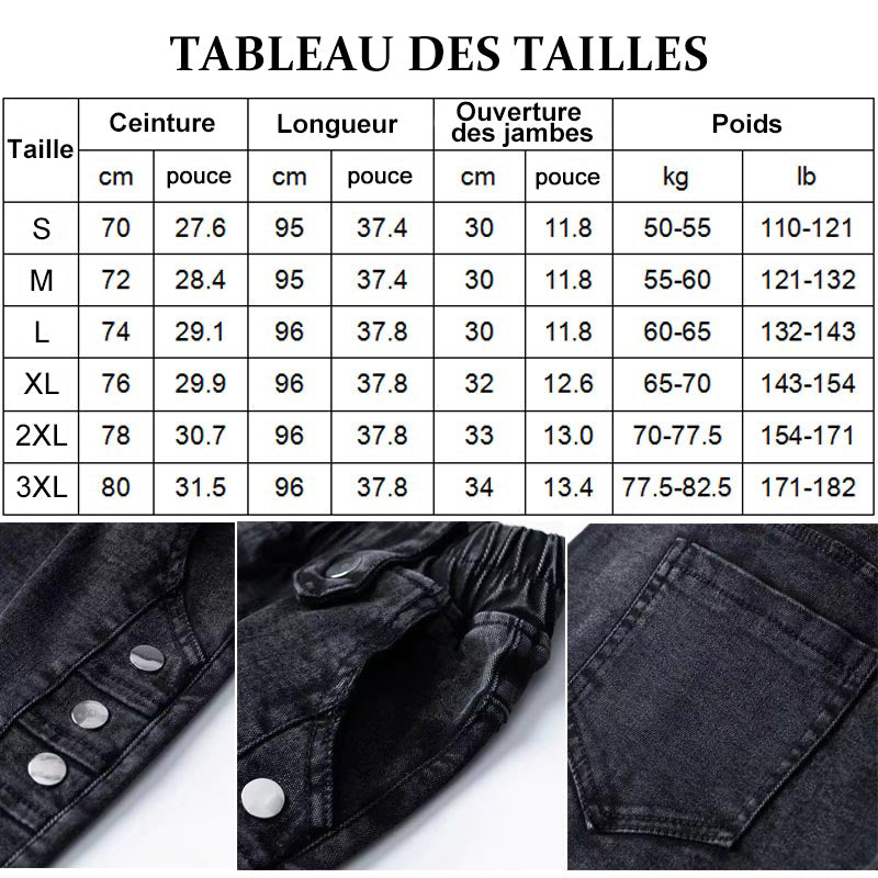 Jean slim femme taille élastique doublé peluche – Joséphine - vue 2
