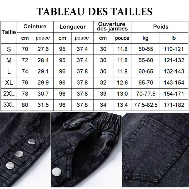 Jean slim femme taille élastique doublé peluche – Joséphine - vue 2