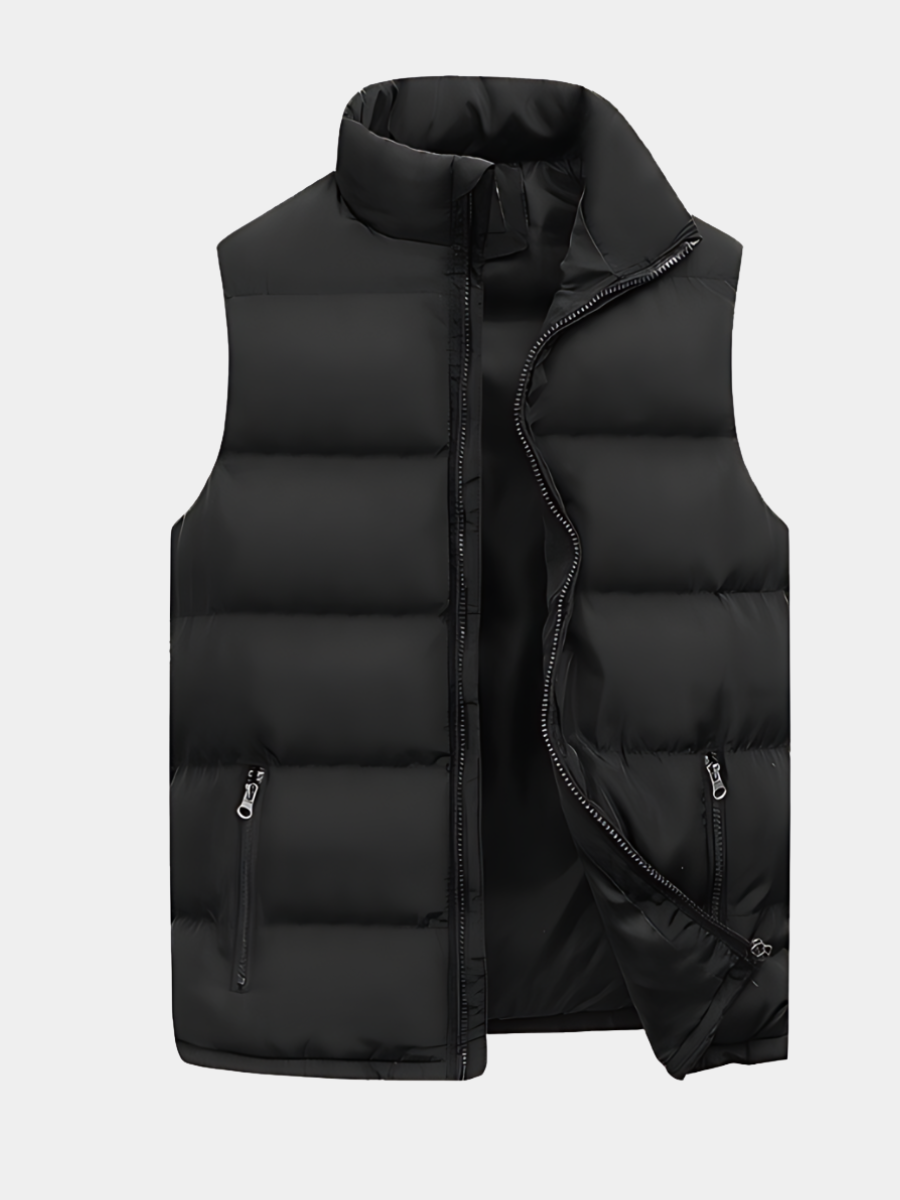 Gilet matelassé sans manches homme à poches – Outdoor – vue 1
