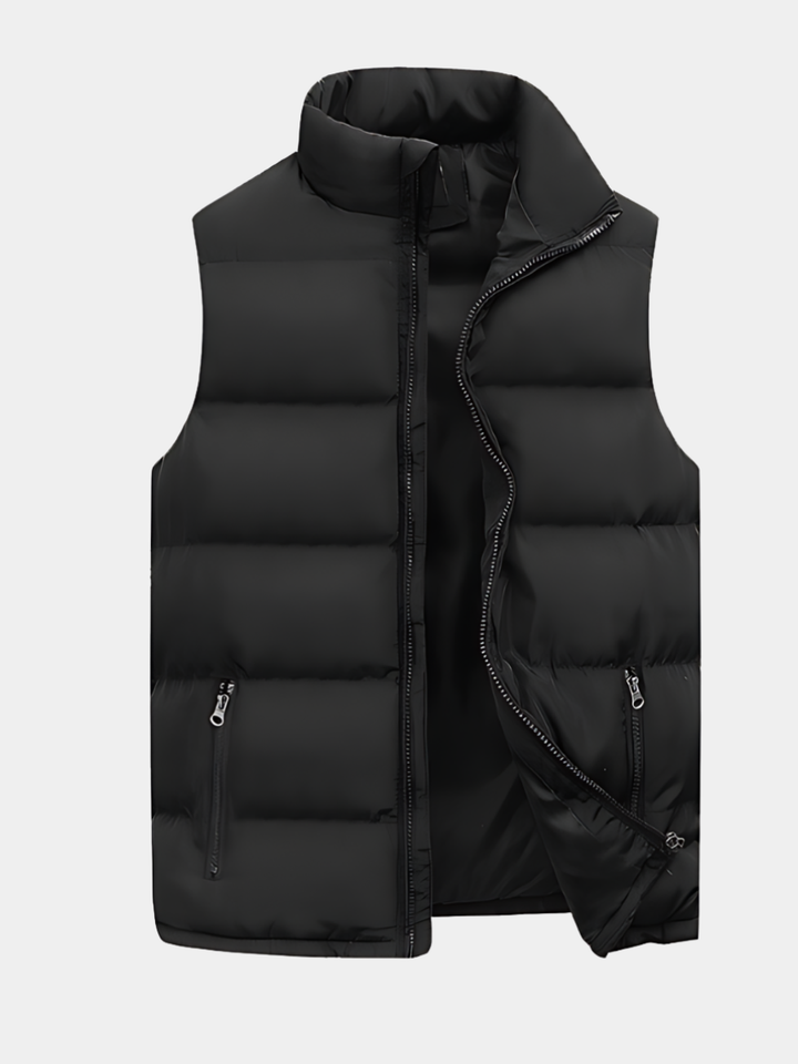 Gilet matelassé sans manches homme à poches – Outdoor – vue 1