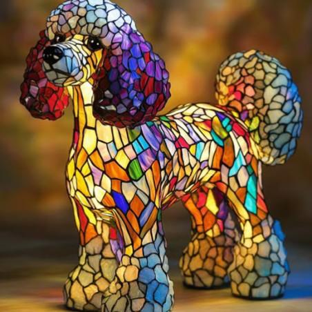 Rover™ | Lampe en cristal de chien amical