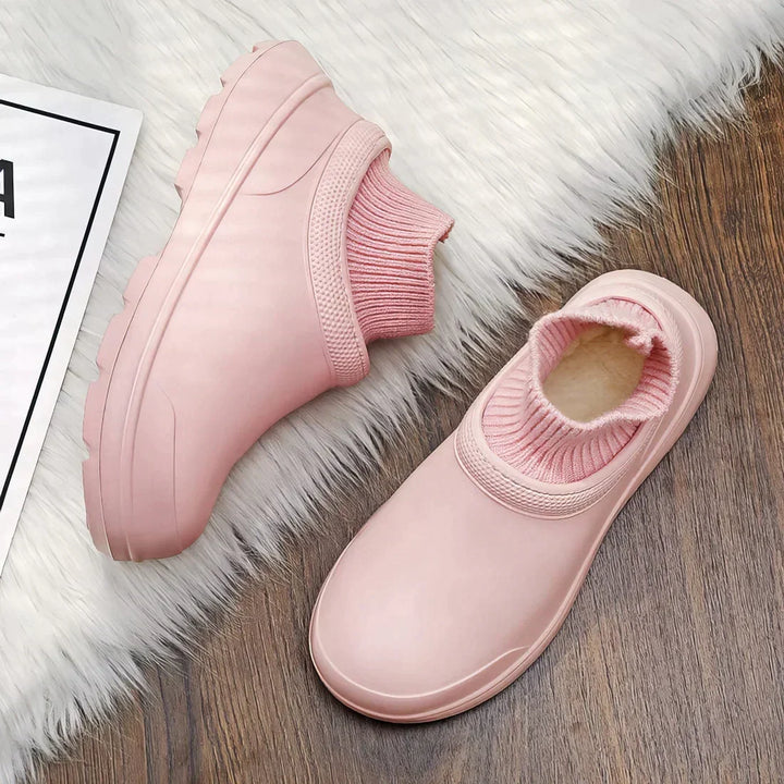 Chaussons antidérapants doublés confort et sécurité – AntiSlips – vue 3