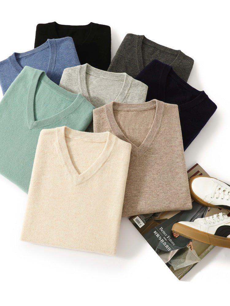 Pull homme en laine de qualité très élégant – Mune – vue 1