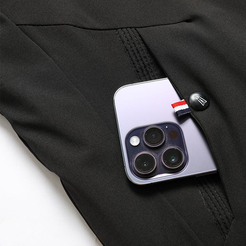 Veste à capuche homme déperlante luxueuse – Hiver – vue 10