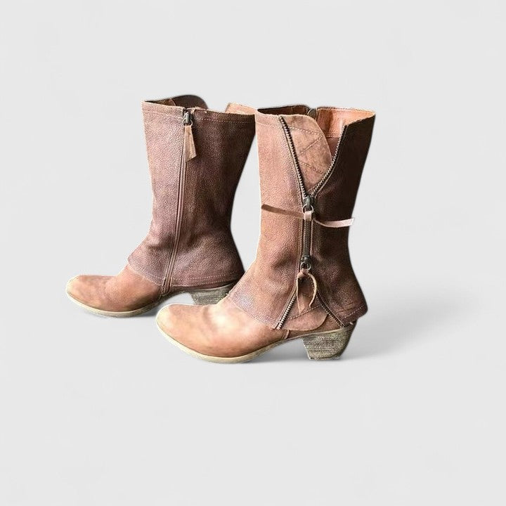 Bottes western femme orthopédiques confort – Elarisse – vue 4