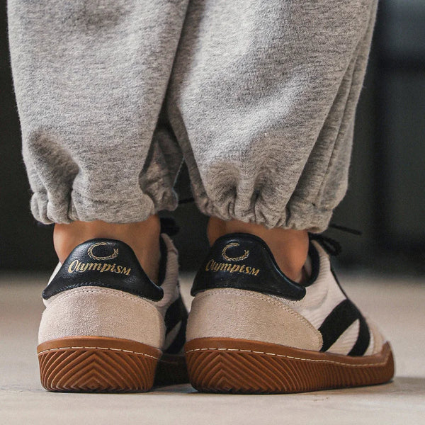 Baskets homme classiques rétro en daim style 1984 – Olympia – vue 4