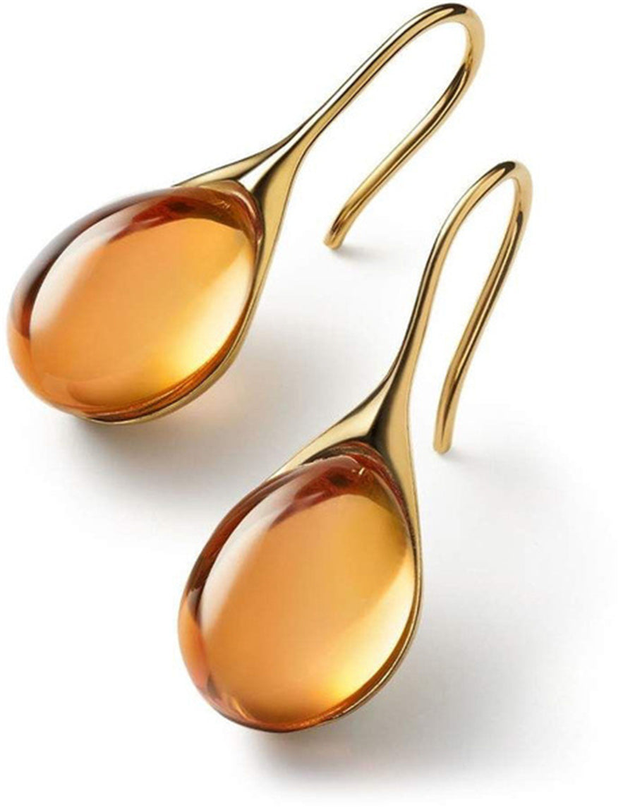 Radiant - Boucles d'oreilles en forme de goutte de cristal