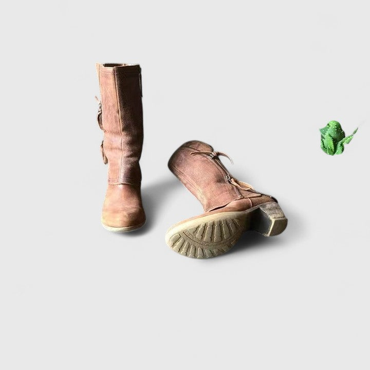 Bottes western femme orthopédiques confort – Elarisse – vue 3