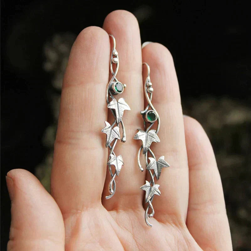 Boucles d'oreilles vintage en elfe