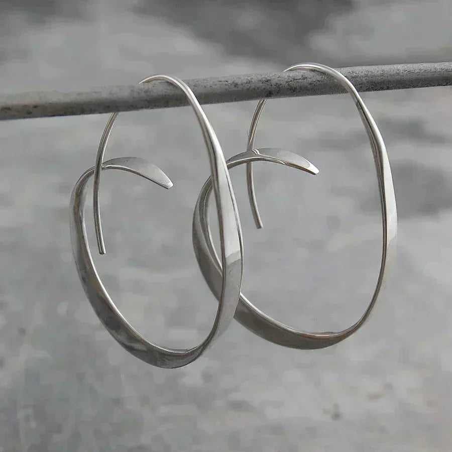 Boucles d'oreilles en spirale époustouflantes