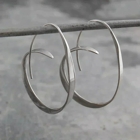 Boucles d'oreilles en spirale époustouflantes