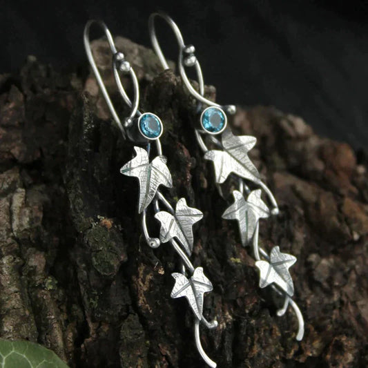 Boucles d'oreilles vintage en elfe