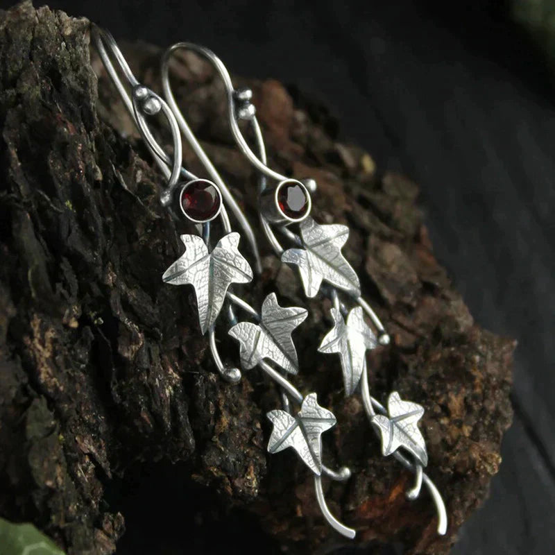 Boucles d'oreilles vintage en elfe