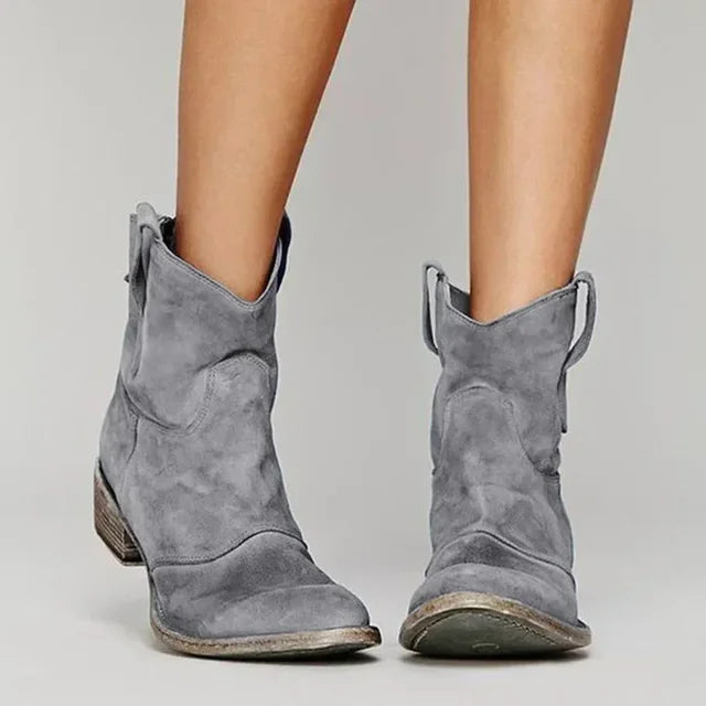 Bottes de ranch robustes tout-terrain – Dakota – Gris