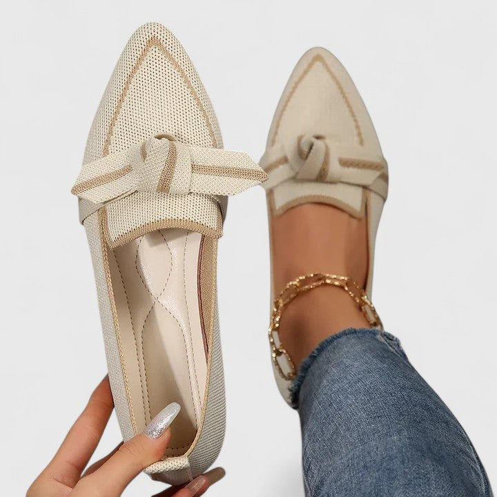Mocassins femme orthopédiques à soutien de la voûte – Maricela – Beige