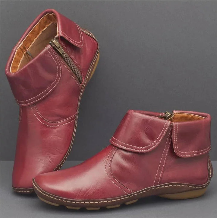 Bottines vintage femme confortables à doublure douce – Mirelda – vue 4
