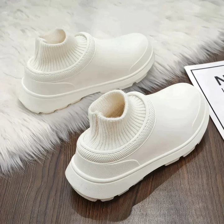Chaussons antidérapants doublés confort et sécurité – AntiSlips – vue 1