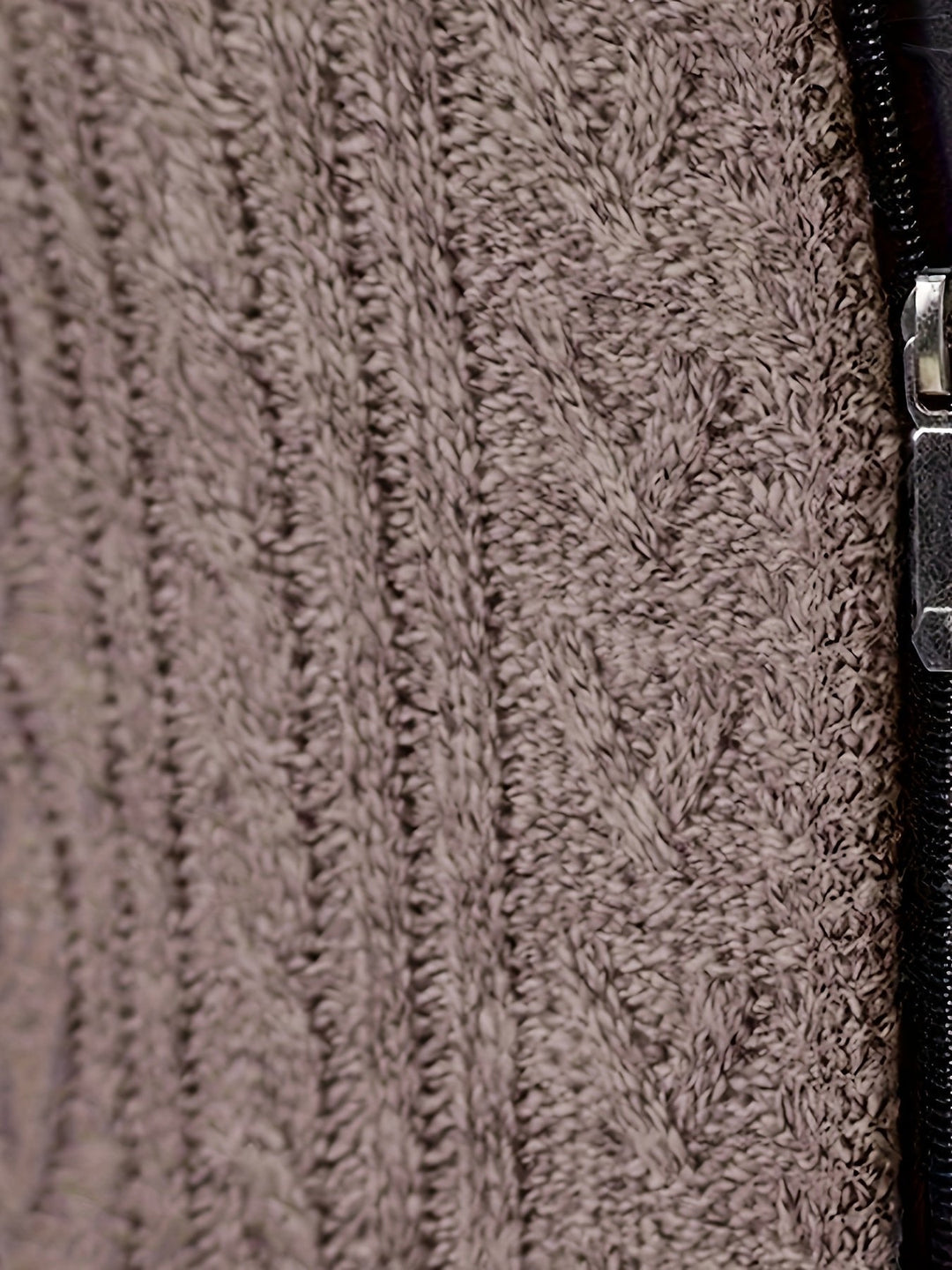 Cardigan zippé homme en maille torsadée à col montant – Henrik – vue 22