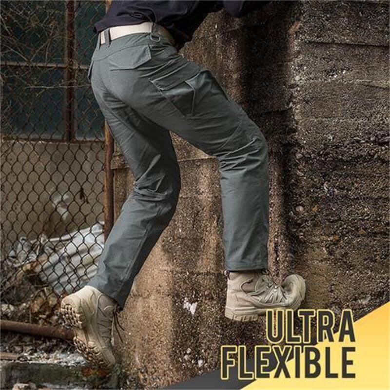 Pantalon cargo homme déperlant multi-poches coupe droite – Mathis - vue 6