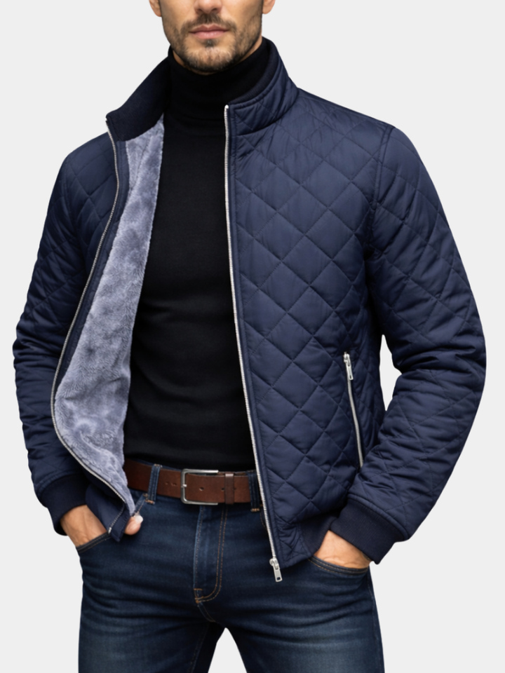 Veste d'hiver homme matelassée classique et chaude – Gaspard – vue 1