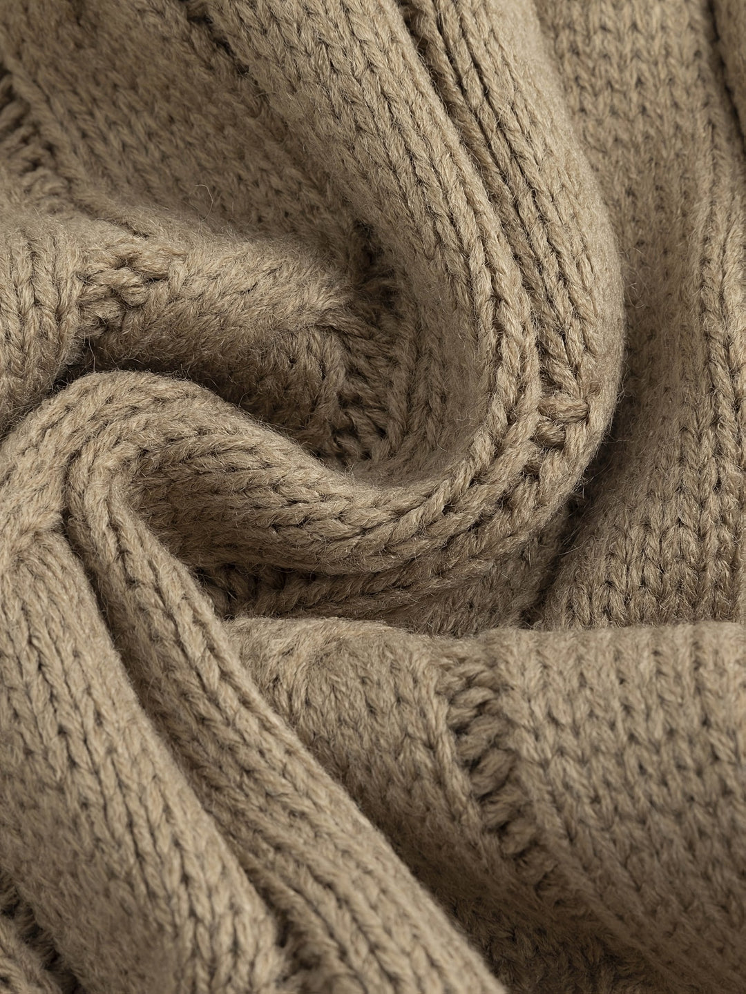 Cardigan homme classique en maille torsadée à col châle – Felix – vue 6